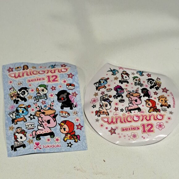 Unicorno Series 12 Set of 4 Toki Doki Glow, Biscotto, Brekkie, Irasshaimase - Picture 2 of 2